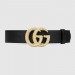 Gucci Belt with textured Double G buckle