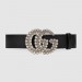 Gucci Leather belt with Double G buckle